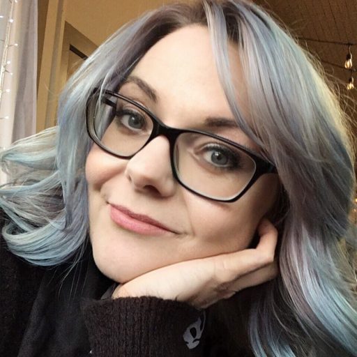 Photo of owner. She is a mid forties female.